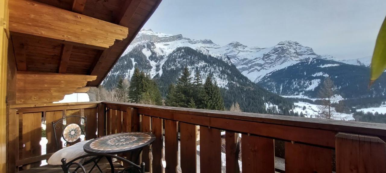 Chambre D'Hotes L'Ours Bleu Les Diablerets Luaran gambar