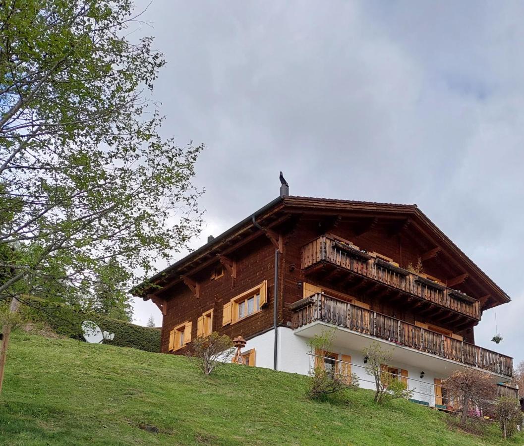 Chambre D'Hotes L'Ours Bleu Les Diablerets Luaran gambar