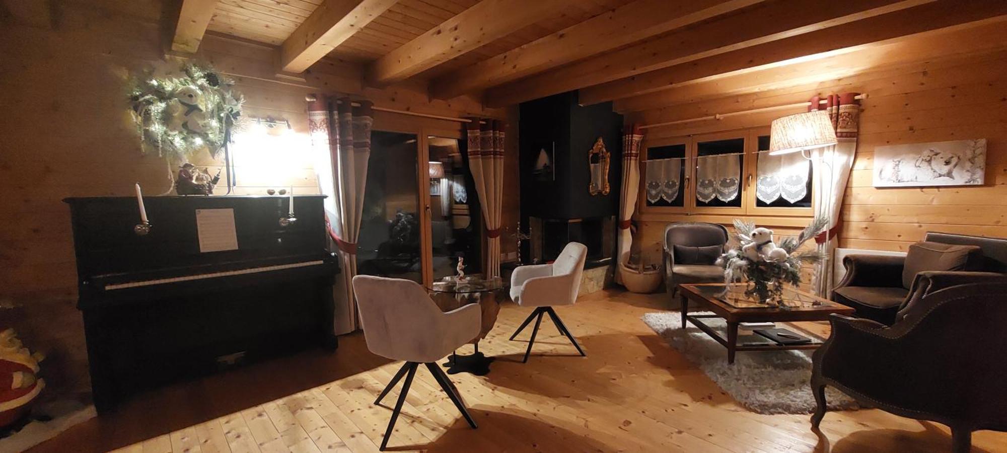Chambre D'Hotes L'Ours Bleu Les Diablerets Luaran gambar