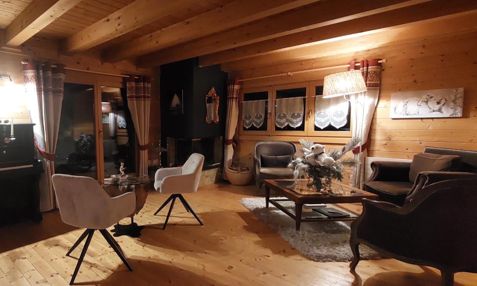 Chambre D'Hotes L'Ours Bleu Les Diablerets Luaran gambar
