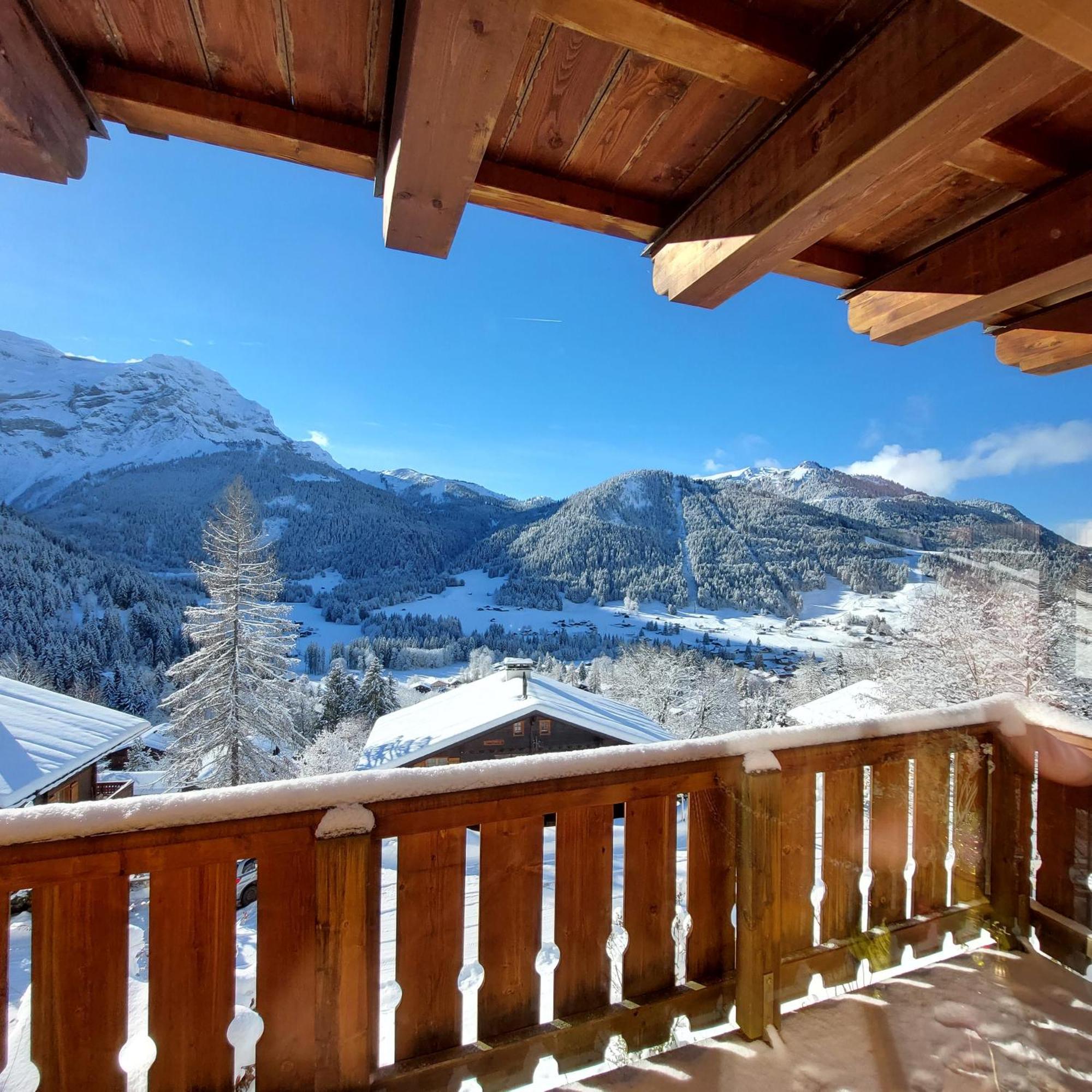 Chambre D'Hotes L'Ours Bleu Les Diablerets Luaran gambar